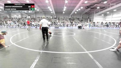 138 lbs Rr Rnd 2 - Lincoln Underwood, Indiana Outlaws Yellow vs Chase Sopha, Flickr Boyz Aces