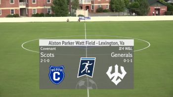 Replay: Covenant vs Washington & Lee | Sep 5 @ 5 PM