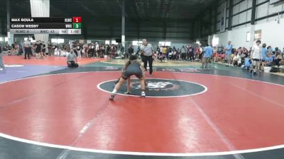 113 lbs Allday - Max Boula, RED LION WRESTLING CLUB vs Cason Wesby, WILLIAMSBURG WRESTLING CLUB
