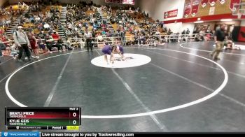 112-119 lbs Cons. Semi - Brayli Price, Thermopolis vs Kylie Geis, Thermopolis