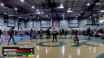 106 lbs Semis & 1st Wb (8 Team) - Sion Williams, HEAVY HITTING HAMMERS vs Cristian Rojas, GROUND UP USA