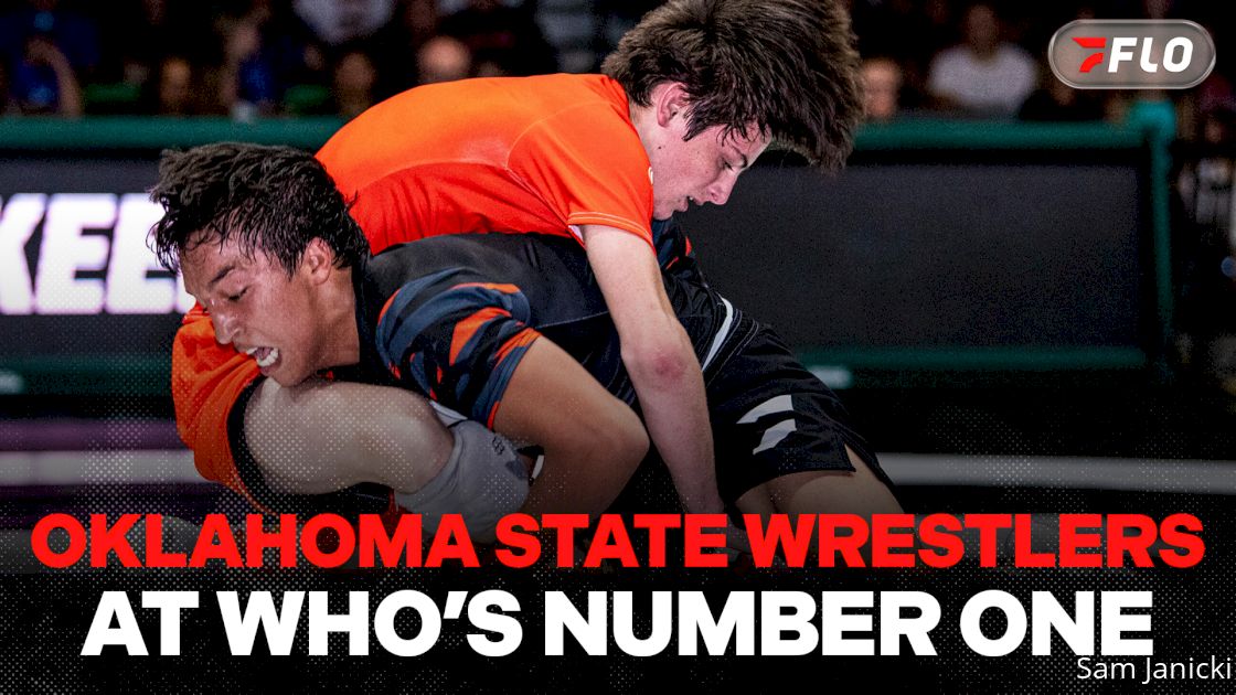 Oklahoma State Wrestlers at Who's Number One!