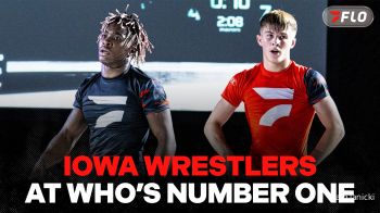 Iowa Wrestlers at Who's Number One!