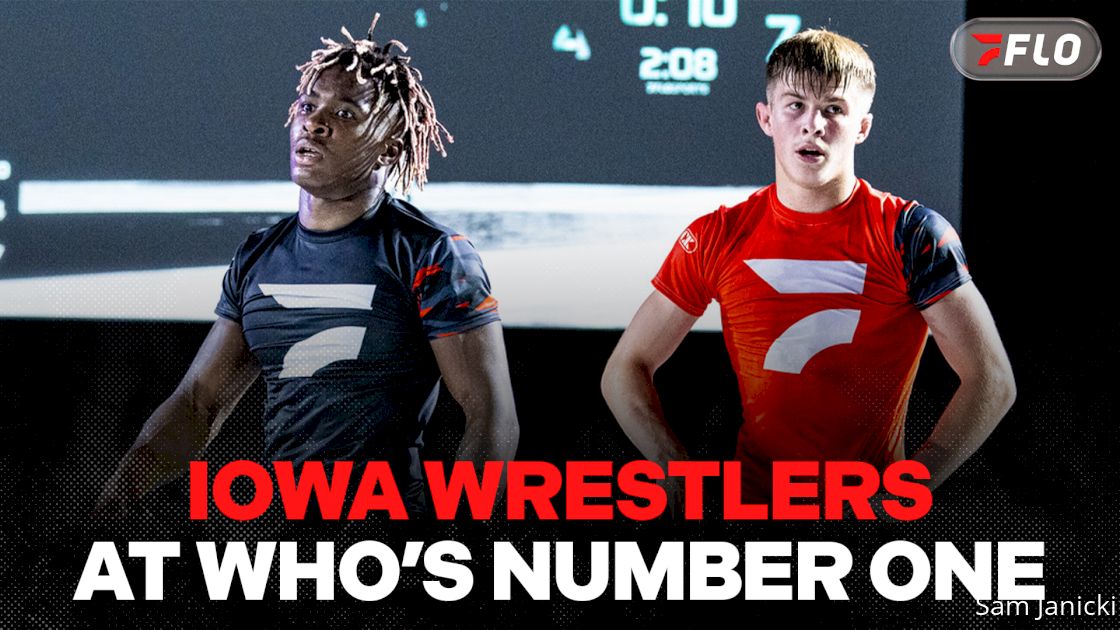 Iowa Wrestlers at Who's Number One!