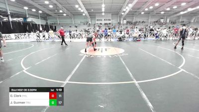 145 lbs Rr Rnd 3 - Garrett Clark, Cyclone Wrestling vs Javier Guzman, Triumph Black