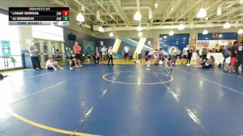 112-120 lbs Semifinal - Connor Bruer, Tritan Youth vs Johnnel Leiva, Mocco Wrestling