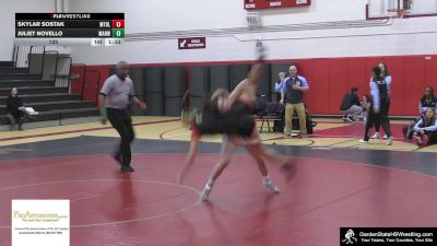 120 lbs Skylar Sostak, Mount Olive/Randolph vs Juliet Novello, Mahwah