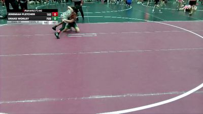 80 lbs Round 1 (6 Team) - Jeremiah Fletcher, Task Force vs Drake Worley, Panhandle Pitbulls