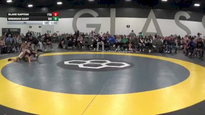 85 lbs Quarterfinals (8 Team) - Brennan Hart, Dundee Wrestling vs Blake Kapitan, Fort Hammers