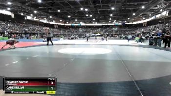 132 lbs Cons. Round 1 - Charles Savoie, Centennial vs Cade Killian, Eagle