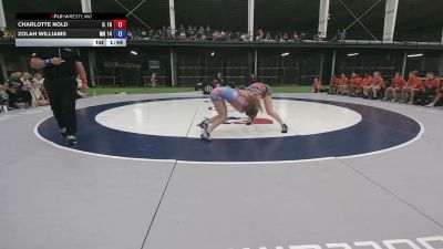 110 lbs Charlotte Nold, Illinois vs Zolah Williams, Missouri
