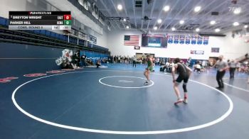 132 lbs Cons. Round 5 - Dreyton Wright, Cheyenne East vs Parker Hill, Kelly Walsh