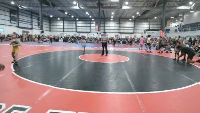 50 lbs Champ. Round 2 - Elias Ramirez, North Carolina Wrestling Facto vs Abel Brunner, Crystal Coast Grapplers