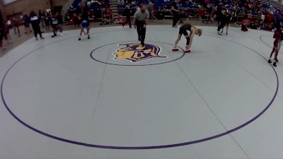 12U Boys - 78 lbs Cons. Round 2 - Cooper Whiting, Force Elite Wrestling Club vs Malik Mayfield, Toss Em Up Wrestling Academy