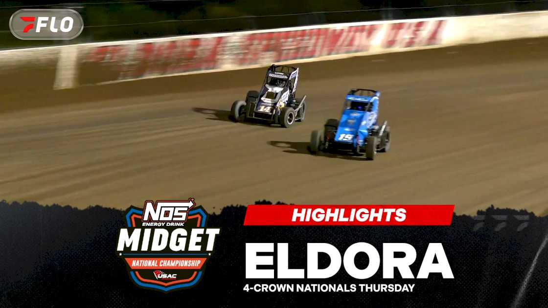 Highlights: USAC Midgets Thursday at Eldora Speedway