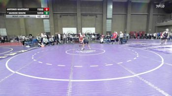 138 lbs Champ. Round 3 - Antonio Martinez, Fort Osage vs Jaxson Shute, Platte County