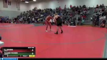 285 lbs Semifinal - T.J. Rivera, Brush vs Tanner Musser, Meeker