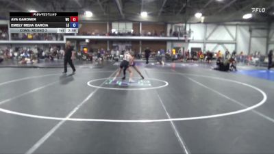 110 lbs Cons. Round 3 - Emely Mejia Garcia, Loras vs Ava Gardner, Wartburg