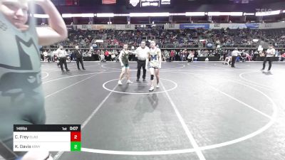 288 lbs Quarterfinal - Cayson Goza, Beebe Badgers vs Kaden Stitt, Choctaw