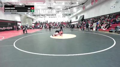 150 lbs Round 3 - Kaden Kopp, Castle View vs Lucian Wilson, Ralston Valley