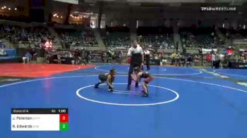 70 lbs Consolation - Raelynn Edwards, Scissortail WC vs Jaydis Peterson, Standfast Wrestling