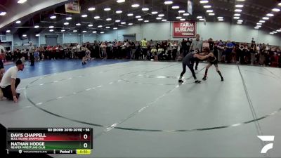 56 lbs Cons. Round 4 - Nathan Hodge, Reaper Wrestling Club vs Davis Chappell, Bull Island Grappling