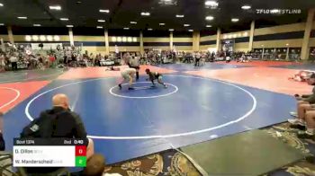 138 lbs Consi Of 8 #2 - Michael McGruder, Poway Elite vs Xylyx Abele, Stampede WC