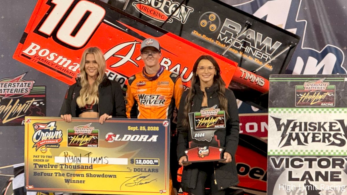 2026 High Limit Racing 4-Crown Friday Results At Eldora Speedway