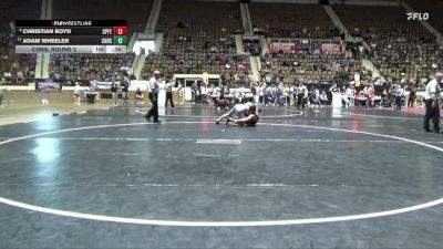 6A 175 lbs Cons. Round 3 - Christian Boyd, Spanish Fort vs Adam Wheeler, Chelsea