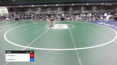 100 lbs Consi Of 8 #2 - Cora Finstad, TN vs Alexandria Barskiy, NJ