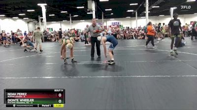 106 lbs Round 3 (8 Team) - Dionte Wheeler, Pocono Regional WC vs Noah Perez, Roman Legion