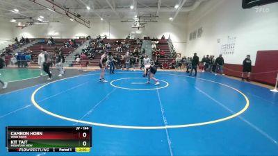 144 lbs Cons. Round 6 - Kit Tait, Mountain View vs Camron Horn, Wind River
