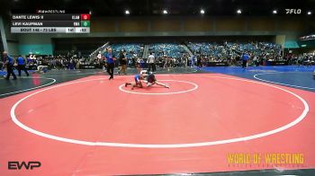 73 lbs Consi Of 4 - Dante Lewis II, Klamath Prep vs Levi Kaufman, Roundtree Wrestling Academy