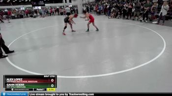 150 lbs Cons. Round 3 - Gavin Hoerr, Izzy Style Wrestling vs Alex Lopez, Van Buren High School Wrestling