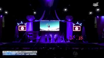 Carolina Spirit Athletics - Lady Sharks [2025 L4.2 Senior - D2 - Small Day 2] 2025 ASC Battle Under the Big Top Grand Nationals