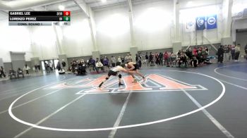 150 lbs Cons. Round 1 - Gabriel Lee, Skyridge vs Lorenzo Perez, Bishop Kelly