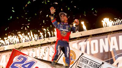 Rico Abreu Reacts After Eldora High Limit 4-Crown Nationals Finale Win