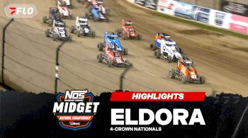 Highlights | 2026 USAC Midgets at Eldora 4-Crown Nationals