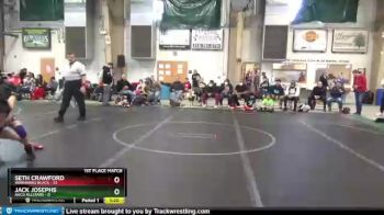 92 lbs Finals (2 Team) - Jack Josephs, AACo Allstars vs Seth Crawford, Warhawks Black