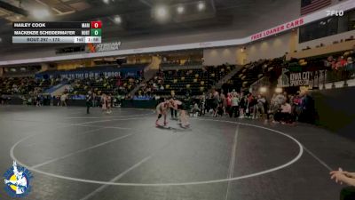 170 lbs Prelim - Mackenzie Scheidermayer, Hortonville vs Hailey Cook, Marion