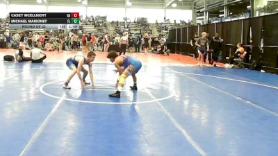 113 lbs Round Of 32 - Casey McElligott, GA vs Michael Maisonet, FL