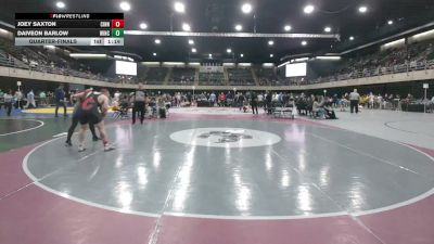 177 lbs Quarterfinal - Joey Saxton, Cinnaminson vs Daiveon Barlow, Winchester