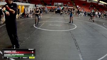 60 lbs Round 7 (8 Team) - Andrew Yost, CP Wrestling Academy vs Dominic Golembiewski, Neighborhood