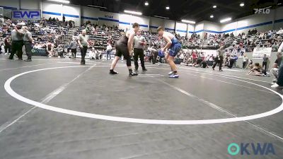 285 lbs Rr Rnd 1 - Brody Walker, Harrah Little League Wrestling vs Tatum Powers, Standfast