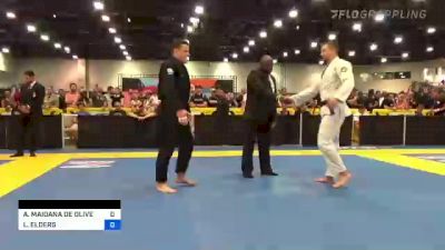 ARNALDO MAIDANA DE OLIVEIRA vs LUKE ELDERS 2022 World Master IBJJF Jiu-Jitsu Championship