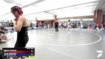 92 lbs Semifinal - Zane Messiter, NOVA Wrestling Club vs Grady Wilson, N/A