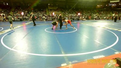 120 lbs Consi Of 16 #2 - Carter Barrio, ReZults Wrestling vs Navor Durant, The Best Wrestler