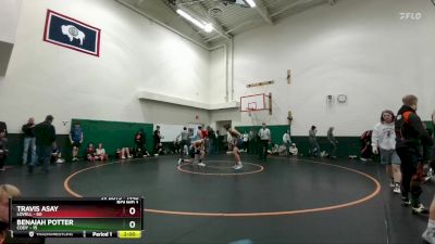 144B Round 1 - Travis Asay, Lovell vs Benaiah Potter, Cody