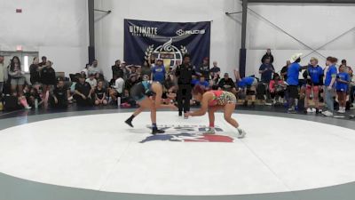 61 lbs Rr Rnd 2 - Shyla Fleetwood, MGW Bittersweet Mint - W vs Lilyana Balderas, Surfside Girls - W