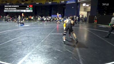 157 lbs Consi Of 8 #2 - Brayden Roberts, Long Island vs Trae McDaniel, Army